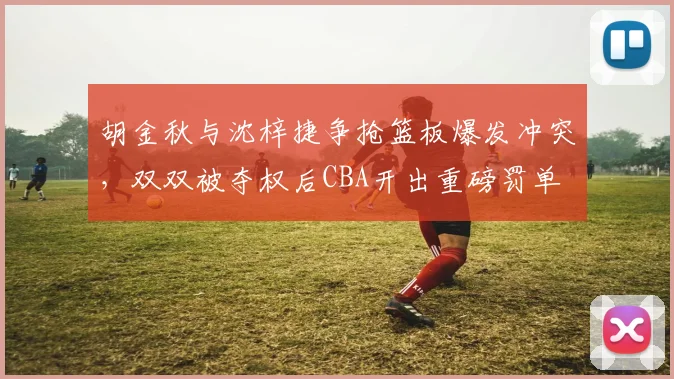胡金秋与沈梓捷争抢篮板爆发冲突，双双被夺权后CBA开出重磅罚单